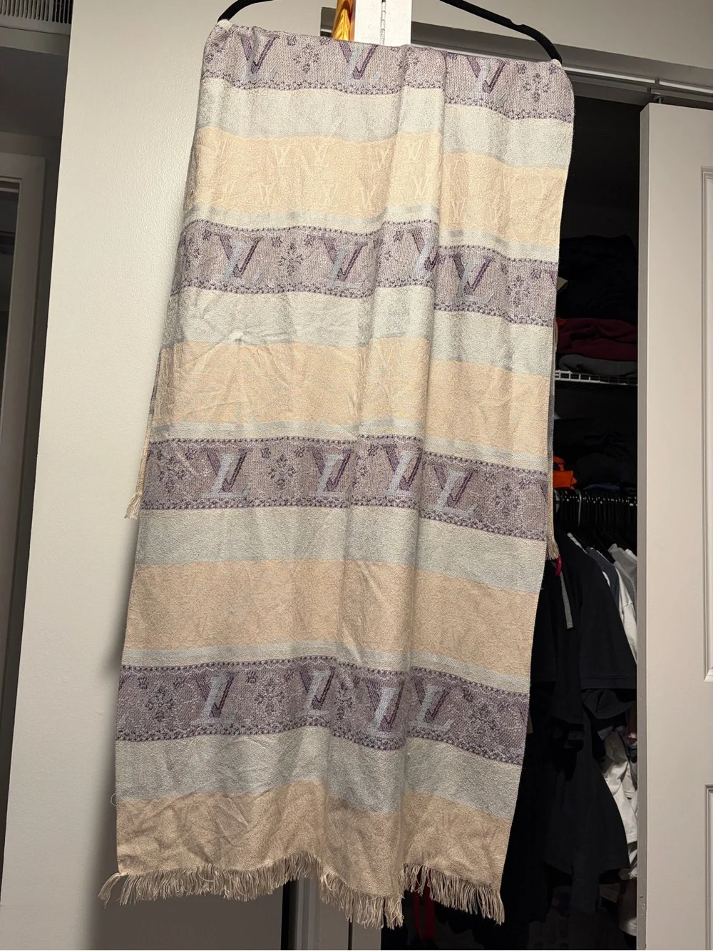 VINTAGE Louis Vuitton shawl